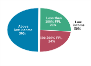 Family Income Among Adolescents Aged 12-18, 2008